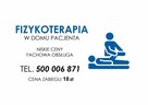 Rehabilitacja w domu Pacjenta, Fizykoterapia, Zabiegi