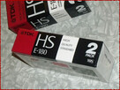 TDK HS E-180,,, VHS kaseta 2 PACK ,,, Folia - 4