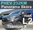 Ford Transit Custom PHEV Plug-in 232KM  Titanium X Panorama Skórzana tapicerka