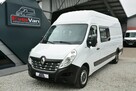 Renault Master najdłuższy, najwyższy L4H3 7 osobowy brygadówka max doka 165KM - 2