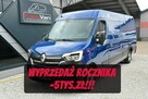 Renault Master max najdłuższy 3 osobowy L4H2 pełna opcja serwis lift 2021 - 1