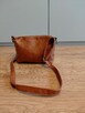 Mała brązowa torebka na ramię crossbody - 3