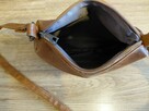 Mała brązowa torebka na ramię crossbody - 4