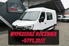 Renault Master średniak 7 osobowy brygadówka doka pełna opcja