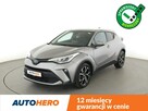 Toyota C-HR HEV full LED navi klima auto grzane fotele kamera i czujniki parkowani
