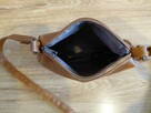 Mała brązowa torebka na ramię crossbody - 5
