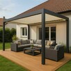 Pergola aluminiowa automatyczna z ośw LED wymiar 3x3 16900zł - 3