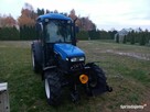 New Holland TN75 ,2002 r ,TUZ VOM do zamiatania odśnieżania - 3
