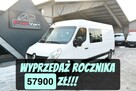 Renault Master 7 osobowy brygadówka doka max pełna opcja servis regały - 1