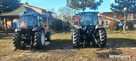 New Holland TN75 ,2002 r ,TUZ VOM do zamiatania odśnieżania - 4