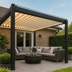Pergola aluminiowa automatyczna z ośw LED wymiar 3x3 16900zł
