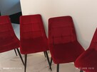 Krzesła welurowe cztery sztuki - 7
