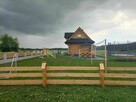 Domek góralski z płazów w Harklowej obok ścieżki Velo Dunajec. - 6