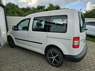 Volkswagen Caddy 2.0 MPi 109KM benzyna NOWY GAZ LPG zadbany OSBOWY bezwypadek BDB STAN - 14