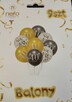 Balony 9 sztuk 40 urodziny - 2