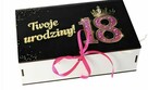 Pudełko niezbędnik 18 urodziny z przegródkami - 3
