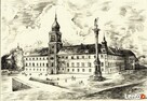 Akwarela na papierze pt. Warszawa - panorama