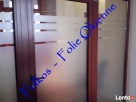 Oklejanie szyb folią Warszawa Folie dekoracyjne matowe Folk - 4