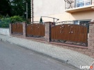 Ogrodzenie sztachetowe z wzorem greckim - 6