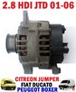 Alternator silnika 120A FIAT DUCATO 2.8 JTD 01-06 500371244 - 1