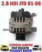 Alternator silnika 120A FIAT DUCATO 2.8 JTD 01-06 500371244 - 5