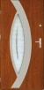 Drzwi stalowe zewnętrzne model Praga złoty dąb