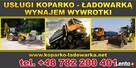 Wynajem koparko ładowarką Roboty Ziemne koparka Tuliszów - 3