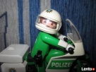 Playmobil policjant policja Polizei motocykl na motorze