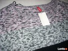 H&M Sweter Tunika Szary Pudrowy NOWY 40 42 L XL - 8