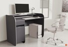 Nowoczesne biurko komputerowe dwu kolorowe Detalion - 5