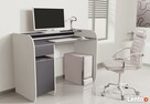 Nowoczesne biurko komputerowe dwu kolorowe Detalion - 7