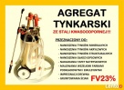 AGREGAT DO GŁADZI GIPSU TYNKU PISTOLET TYNKARSKI KWASÓWKA - 1