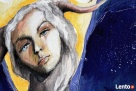Anioł malowany na drewnie "ANIOŁ ZIEMI" artystki A. Laube - 3