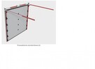 Brama garażowa 300x225cm okleina z napędem bez przetłoczeń - 3