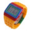 LEGO Zegarek Klocek klocki elektroni cyfrowy młodzież dzieci