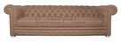 Pikowana Sofa Chesterfield March Rem z funkcją spania - 8
