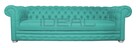 Pikowana Sofa Chesterfield March Rem z funkcją spania - 4