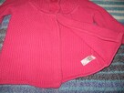 Długi różowy sweterek George, 98cm, używany - 2