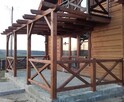 pergola tarasowa, wiata tarasowa, zadaszenie tarasu, balustra - 4