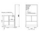 Platforma robocza PR80 na widły wózka widłowego 1200x800mm - 5
