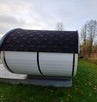 SAUNA FIŃSKA OGRODOWA BECZKA OWALNA LUKSUSOWA - 5