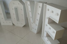 Świetlne litery LOVE z żarówkami LED 120 PRODUCENT - 7