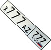Rosyjska tablica rejestracyjna - twój napis - 1