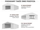 NAMIOT MAGAZYNOWY 5x14m garażowy warsztatowy hala namiotowa - 4