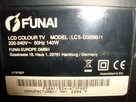 LCD Funai 32 cale, Model LC5-D32BB/1-Uszkodzony ! - 3