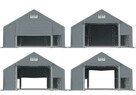 HALA NAMIOTOWA 9x24x3 m namiot magazynowy garażowy 720g/m2 - 3