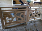 balustrady drewniane na schody lub na zewnątrz - 7