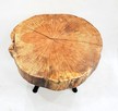 Stolik kawowy z plastra drewna lite drewno buk stół kawowy - 2