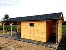 Na zamówienie: domek, wiata, altana 3w1 drewutnia składzik - 3