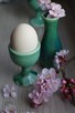 Zestaw Ceramiczny Wazon + kieliszek na jajko, zestaw - 1